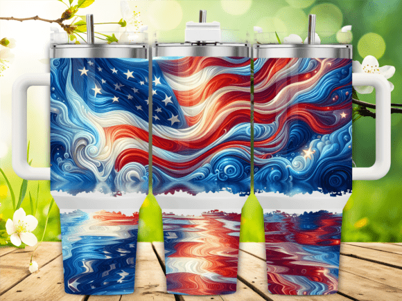 American Flag Reflection 40oz Tumbler Review