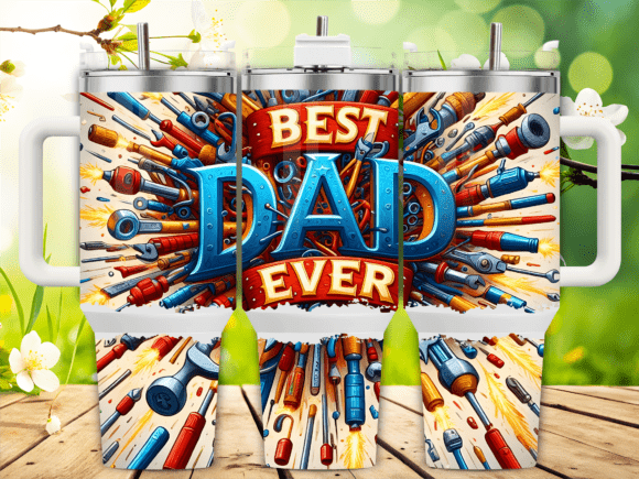 Explosion Tools Best Dad 40oz Tumbler