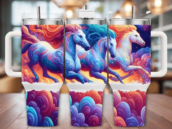 Running Fantasy Horses Tumbler Wrap Review