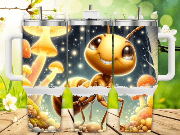 Smiling Ant Mushrooms Tumbler Wrap Review